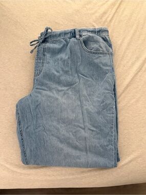 Plus Size Reitmans Tie-Up Jeans (3X)